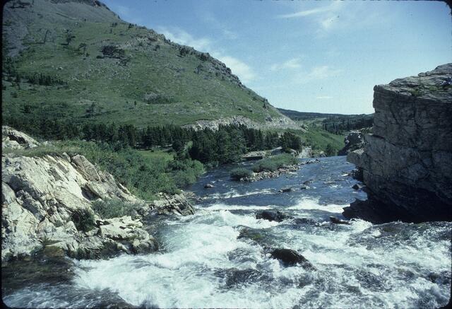 Outlet of Swift Current Lake-1